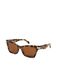 MICHAEL Michael Kors Zonnebril 'GRAND CAYMAN' camel / zwart