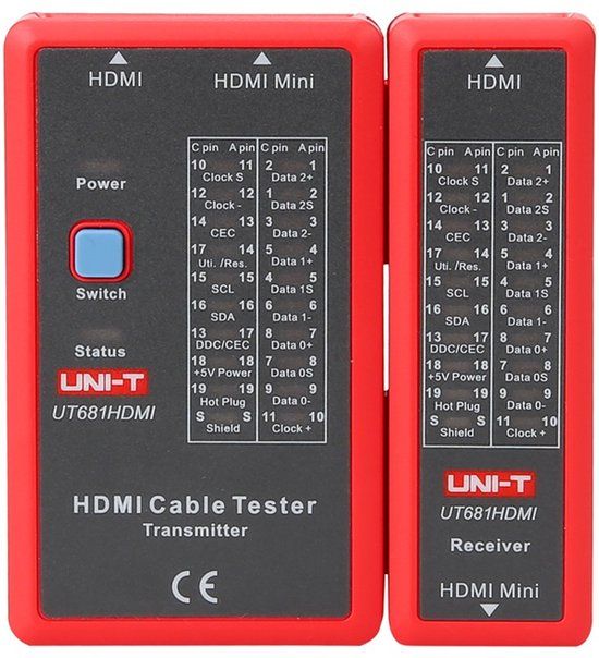 UNI-T HDMI kabeltester UT681HDMI