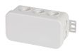 F-tronic 7340141 Aftakdoos voor vochtige ruimtes, IP54, 85 x 44 x 40 mm, grijs, E126, inhoud: 10, stuk
