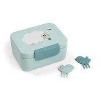 Done by Deer Lunchbox met Snackprikkers - Tiny Farm - Bleu