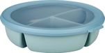 Mepal - Multikom Cirqula vershouddoos - 3-vaks bento bowl - 250 ml, 250 ml & 500 ml - Rond - Nordic green