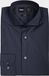 Hugo Boss BOSS Hank slim fit overhemd - popeline - blauw - Strijkvriendelijk - Boordmaat: 43