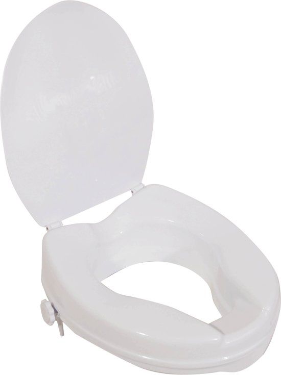 Aidapt toiletverhoger - 5 cm hoog - met deksel