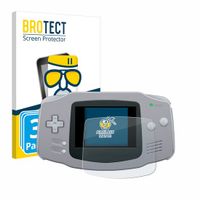 BROTECT - Screenprotector voor Nintendo Gameboy Advance GBA - Folie Beschermfolie Beschermglas matte 3 Stuks