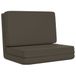 Fauteuil pliable similicuir anthracite