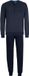 Pastunette Pyjamaset - Katoen - Donkerblauw - Gestreept - Maat M