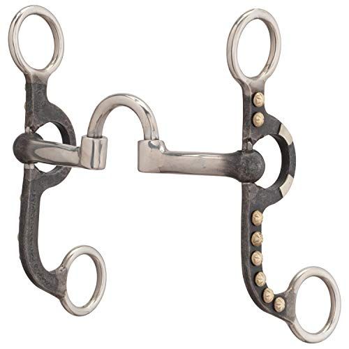 Weaver Leather Pony Bit - 4-5/8" - Correctie Mond - Gepolijst Zwart