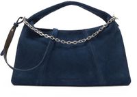 Les Visionnaires Sadie Cozy Chain Handtas Leer 37 cm - Dames - Midnight