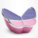 Urn Store Smulders Verhuur & Handelsonderneming B.V. Vlinder Urn Groot 2 liter Roze Paars