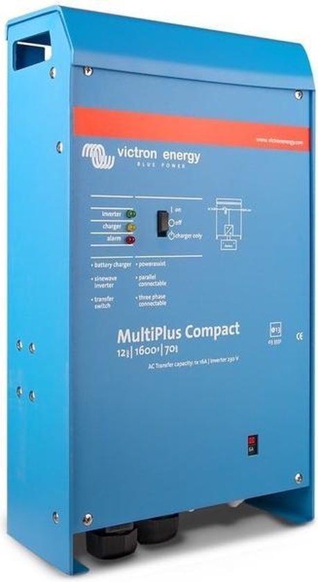 Victron MultiPlus C 12/1600/70-16 - Omvormer en acculader - 5 jaar garantie