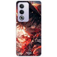 Maniacase Beschermhoes Oppo A80 One Piece Luffy Enervé Art Manga Anime Kopie