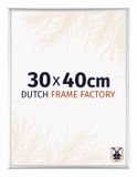 Dutch Frame Factory Fotolijst 30x40 cm Zilver Mat Aluminium