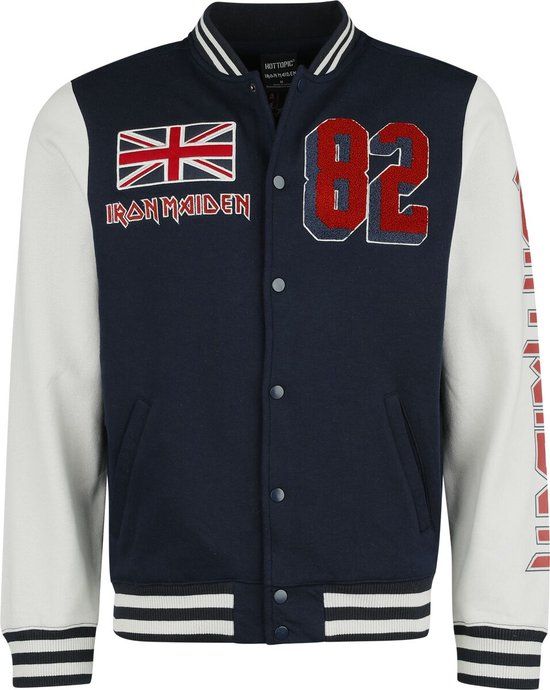 Iron Maiden NOTB Coaches Heren Collegejas - meerkleurig - 3XL