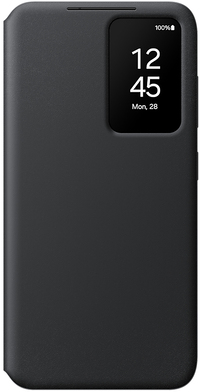 Samsung Smart View Wallet Case - Black - for Samsung Galaxy S24