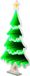 Lumineo Compacte LED Infinity Kerstboom 40 cm