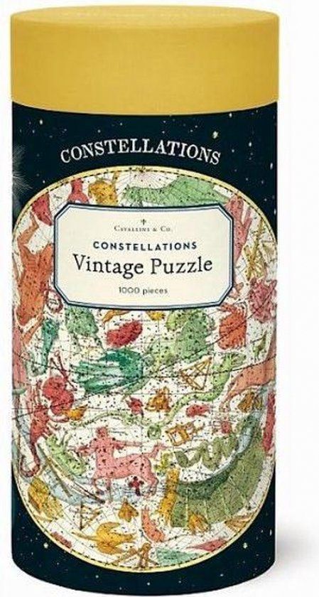 LetterBox Cavallini & Co vintage puzzel - Constellations