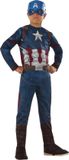 Rubies Klassiek Captain America™ Civil War kostuum voor jongens - Maat 128/134