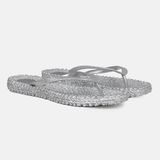 Ilse Jacobsen CHEERFUL01 Teenslipper Dames Zilver