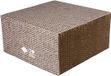 D&D Home I love happy cats - anneleen bru - freya cardboard scratcher block l - 30x30x30cm beige