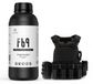 OEM Flexibel 3D-print hars F69, 405 nm, 1000 gram, zwart