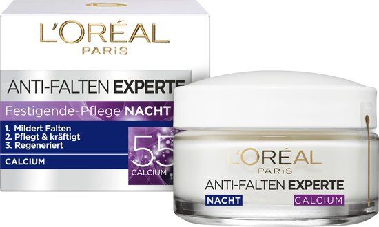 L'Oréal Paris Age Expert 55+ Anti-Rimpel Nachtcrème - 50ml - Verstevigend