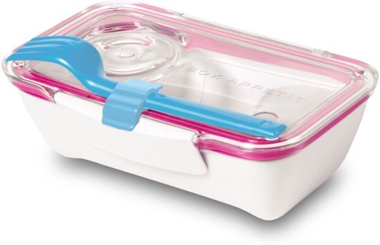 Black & Blum lunchbox Bento wit-roze