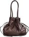 GUESS Karima Drawstring Tote Sac porté épaule Marron