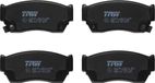 TRW GDB1012 plaquettes de frein