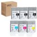 Canon PFI-107 Jeu de cartouches de couleur, 6 pièces, pour Canon imagePROGRAF