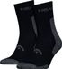 HEAD unisex 2P halfhoge sokken hiking zwart