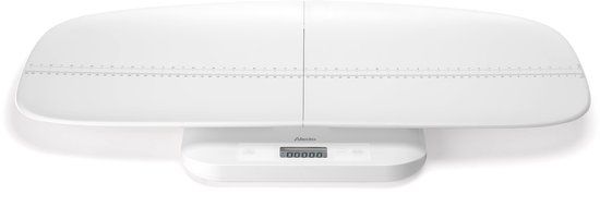 Alecto Babyweegschaal BC70 - Digitaal - 150kg - Groeimeter - Wit