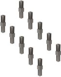 XD Alberts Slangverbinder 10x XD recht 30x30x2mm kunststof Klemverbinder