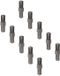 XD Alberts Slangverbinder 10x XD recht 30x30x2mm kunststof Klemverbinder