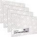 com-four® 4 stuks afzuigingsfilters voor afzuigkap, met een hoge filtercapaciteit