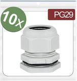 Quadrios 24CA399 Wartel PG29 Polyamide Grijs 10 stuk(s)