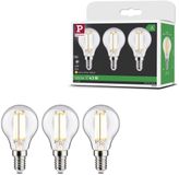 Paulmann Efficient-Line Filament LED-kogellamp E14 Set van 3