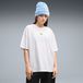 PUMA T-shirt oversize Essentials Femme, Vêtements, Blanc, S
