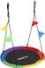 Relaxdays Nestschommel - 120 cm - Bonte uitvoering