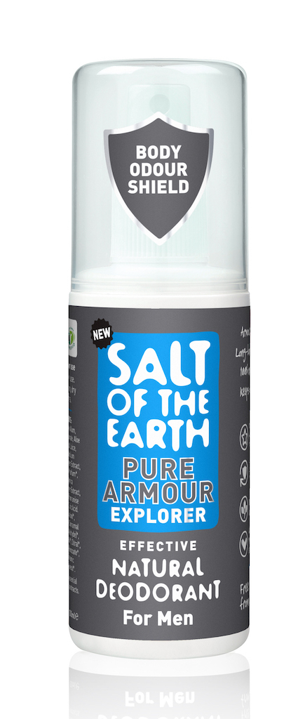 Salt of the Earth Natuurlijke Deospray Pure Armour For Men