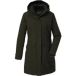 killtec dames Functionele parka/parka waterproof met afritsbare capuchon KOW 18 WMN PRK, dunkeloliv, 38, 43313-000