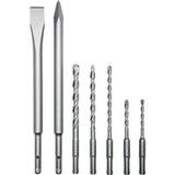 Flex CH/HD 4-C Set SDS-plus Xtreme Plus 533611 Foret à percussion 1 Set