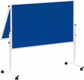 MAUL Presentatiebord MAUL solid klapb. vilt, 150x120 cm, blauw