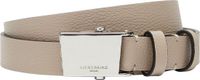LIEBESKIND BERLIN Leren Riem Tailleband Chudy Small Pebble Belt S 2,5 CM W110 Stone Beige