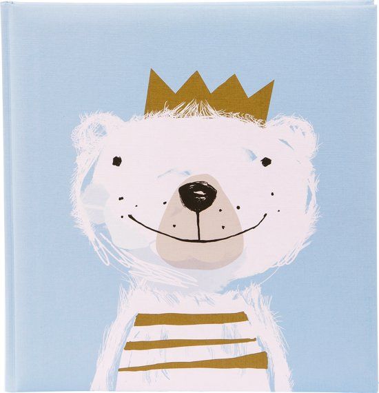 Goldbuch FORTUNA blauw Kinderalbum - fotoboek - 4009835272572