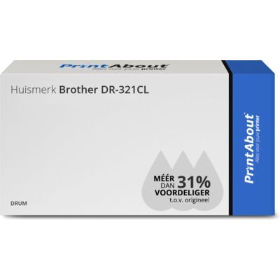 PrintAbout Huismerk Brother DR-321CL Drum