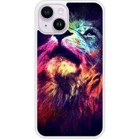 Lion swag Bedrukt siliconen hoesje compatibel met iPhone 14