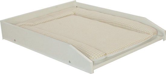 Roba Aankleedtafel Junior 80 x 49 x 14 cm Hout/polyester Beige