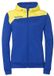 Kempa veste d'entraînement pour femmes Athletics 29 avec capuche Royal/Limonengelb