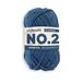 myboshi Nr. 2 haak- en breiwol met kapok veganistische wol wasbaar op 60 °C speekselbestendig baby Amigurumi Ökotex 10 bollen x 50 g blauw L 100 m (citroen)
