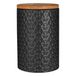 Premier Brands of America Premier Housewares Tri, keramiek, zwart, 10 x 10 x 15 cm, bamboe, dolomiet
